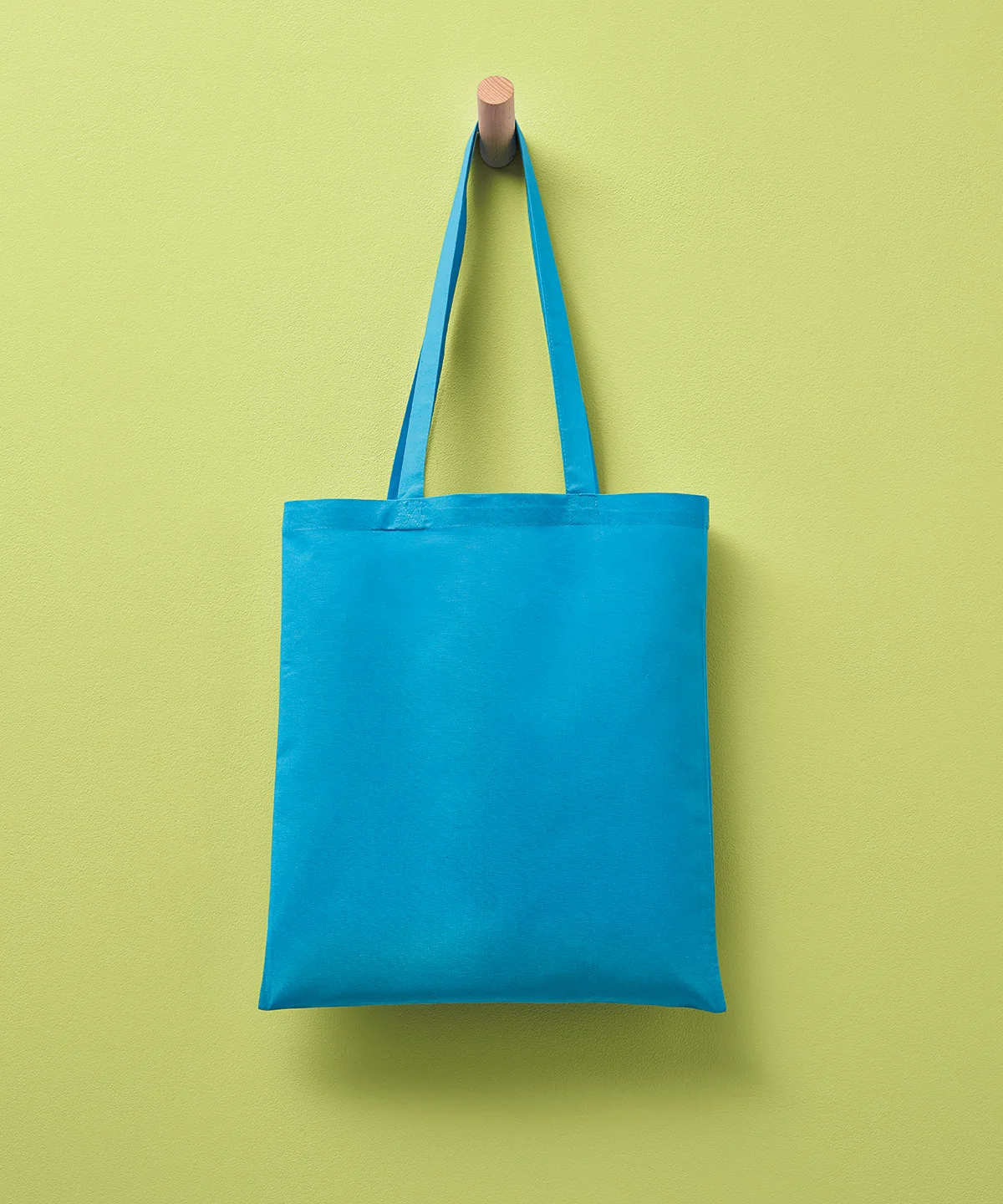 Sac de courses en coton avec hanses longues – Image 3