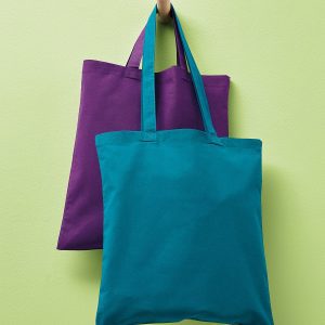 Sac de courses en coton avec hanses longues