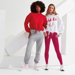 Sweat à capuche oversize court