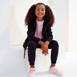 Sweat à capuche zippé crop-top TriDri® enfant