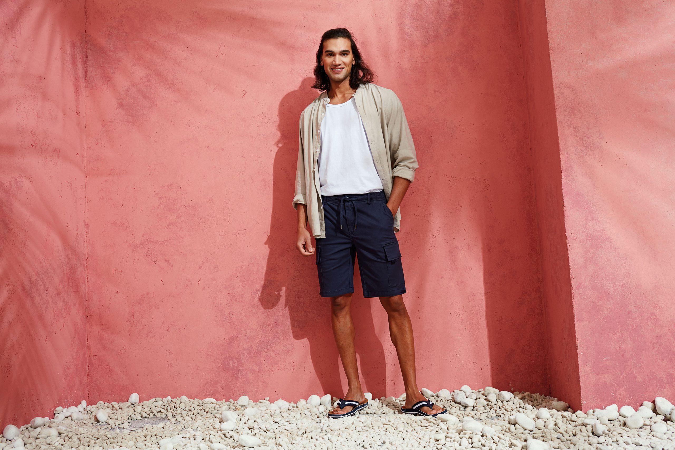 Short cargo homme avec cordon de serrage – Image 4