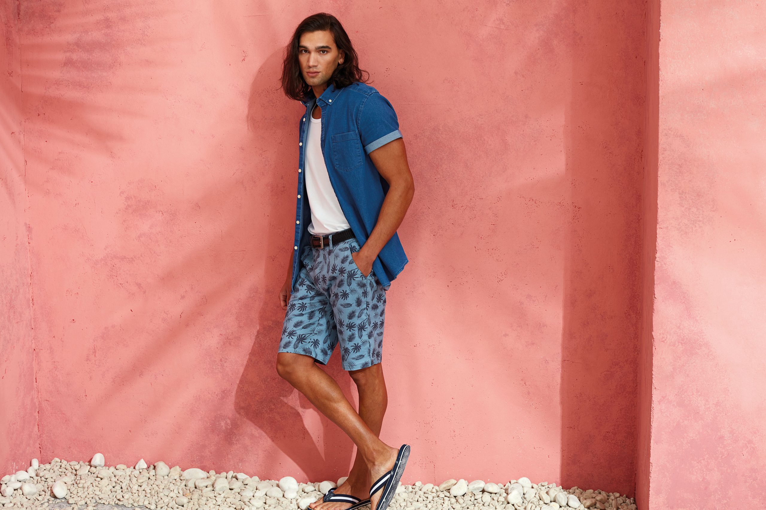 Short imprimé palmier homme – Image 3