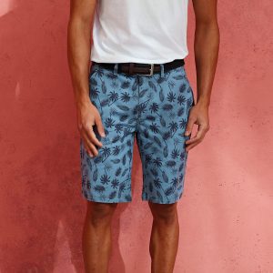Short imprimé palmier homme