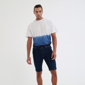 Short en jean homme